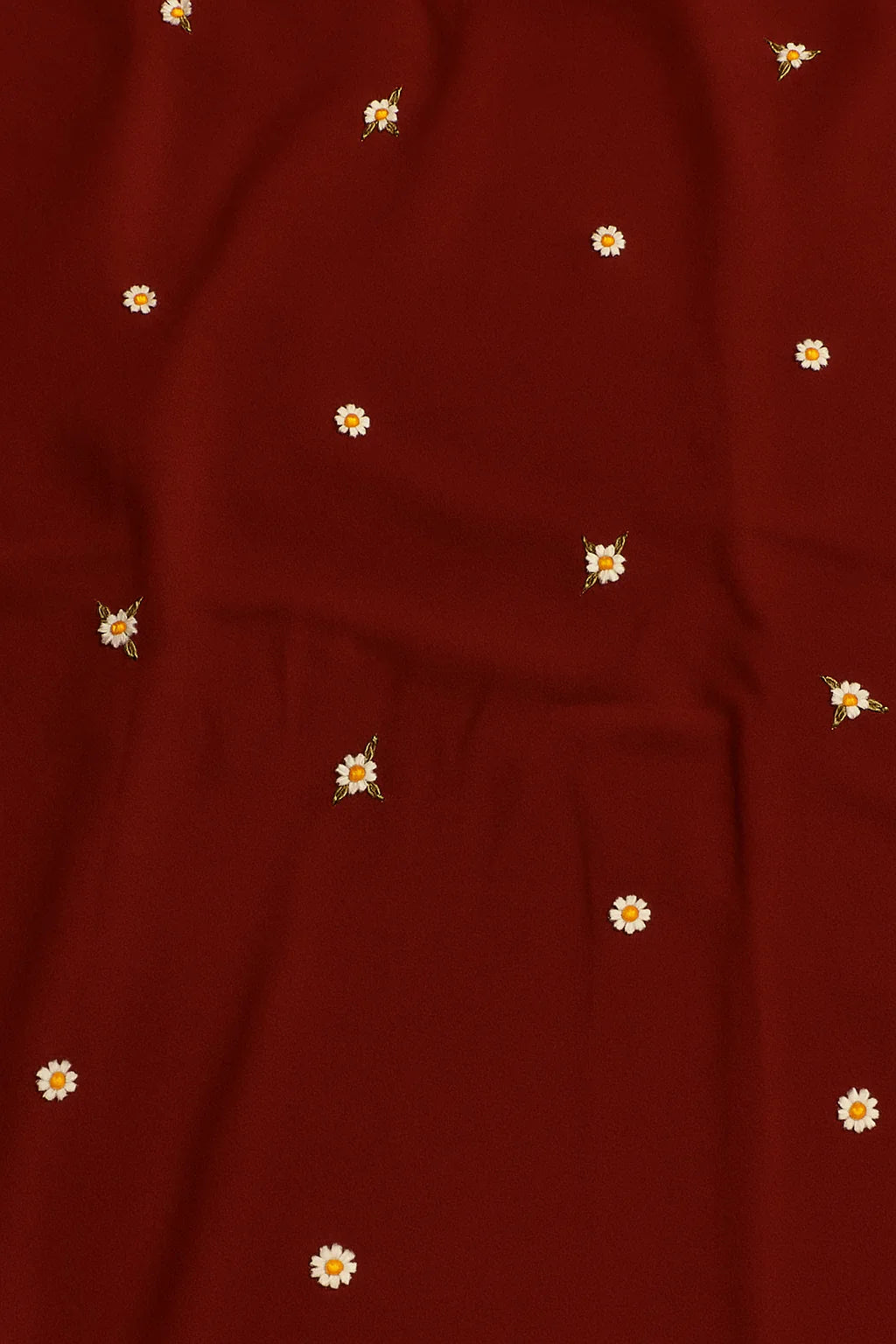 EMBROIDERED NAMAZ CHADDAR WITH SLEEVES-MAROON