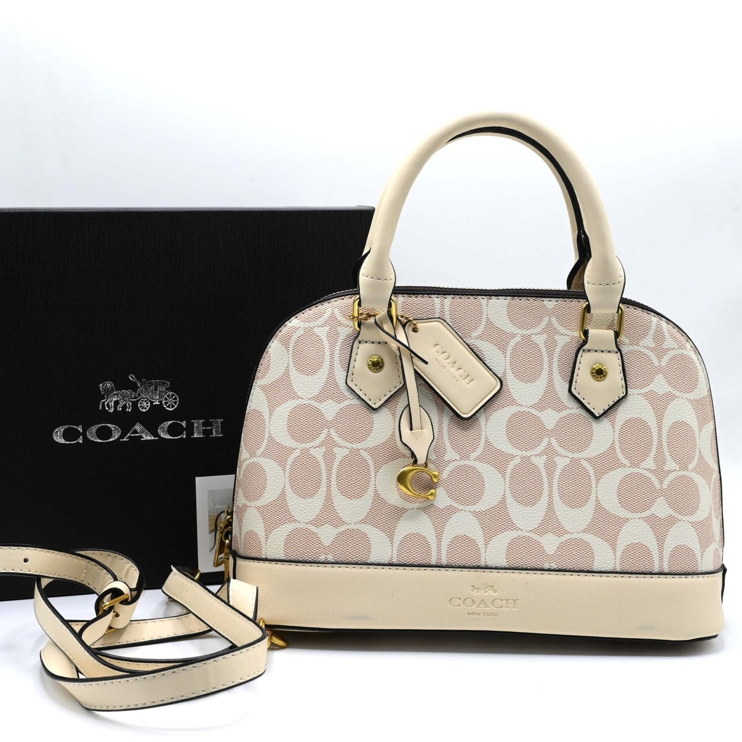 Coach Handbag - White