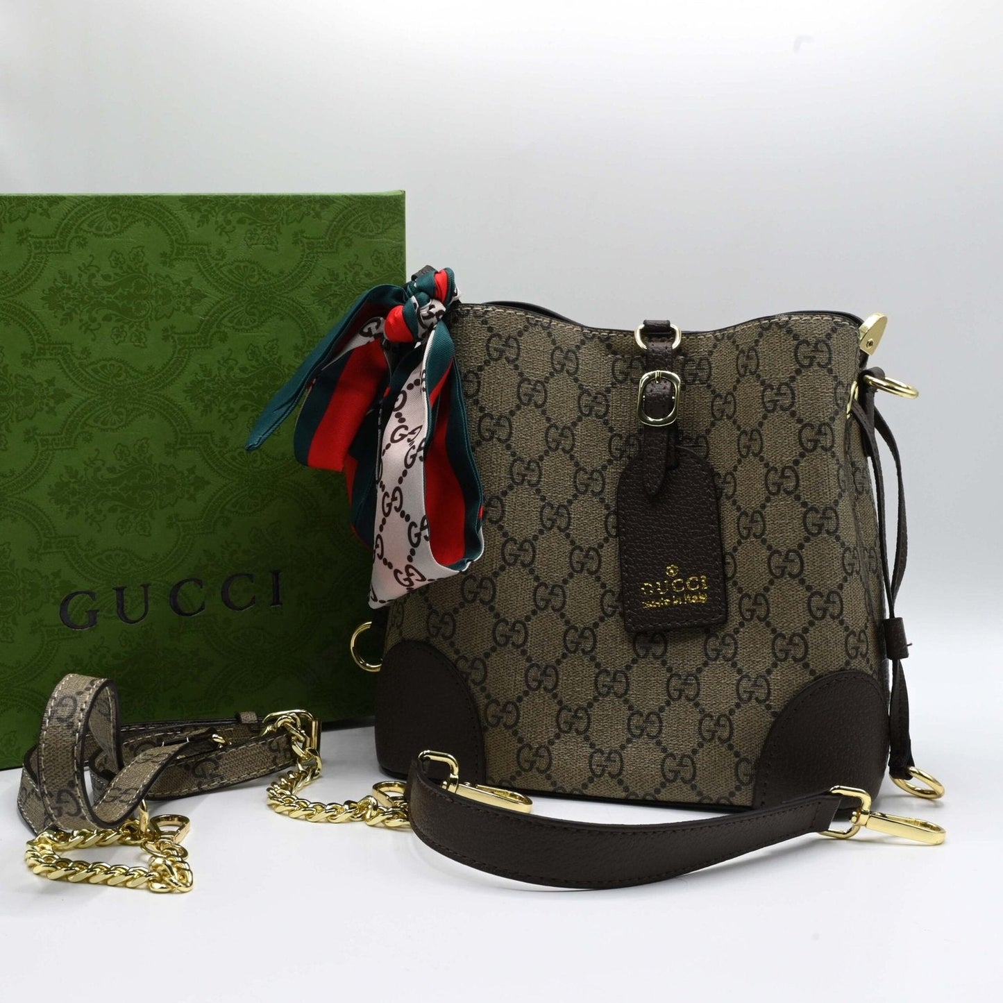 Gucci Bucket - Dark Brown
