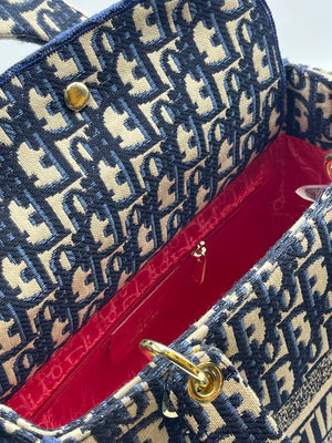 Lady Dior Printed Handbag - Pink