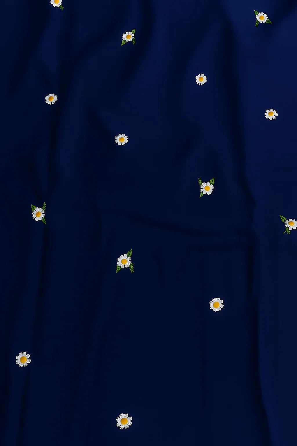EMBROIDERED NAMAZ CHADDAR WITH SLEEVES-NAVY BLUE