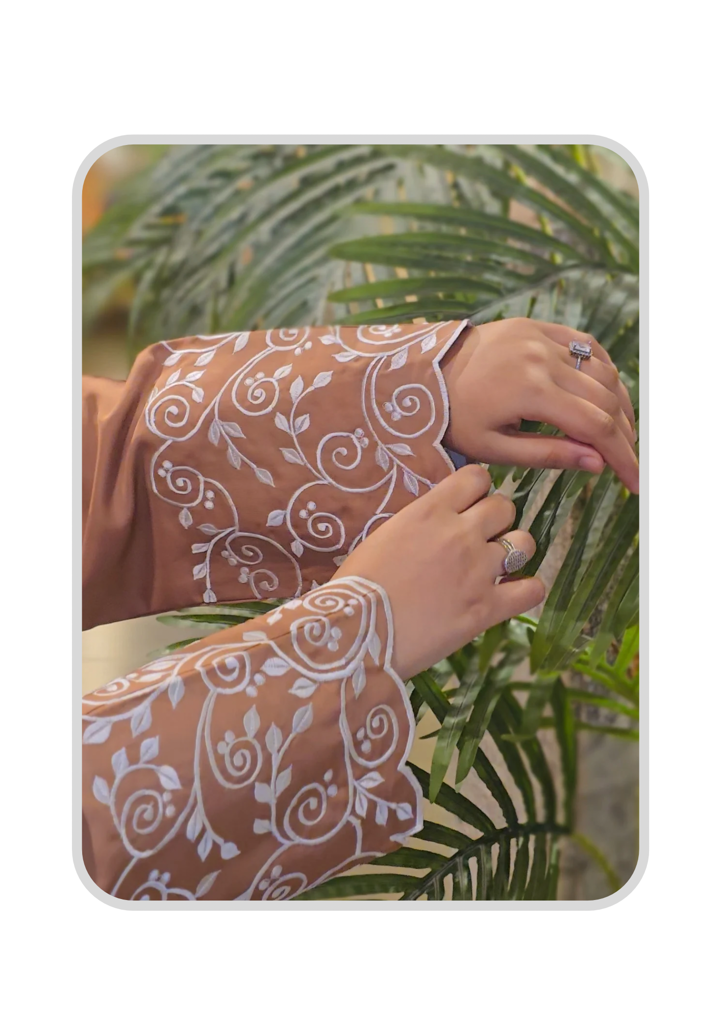 Embroidered Abayas