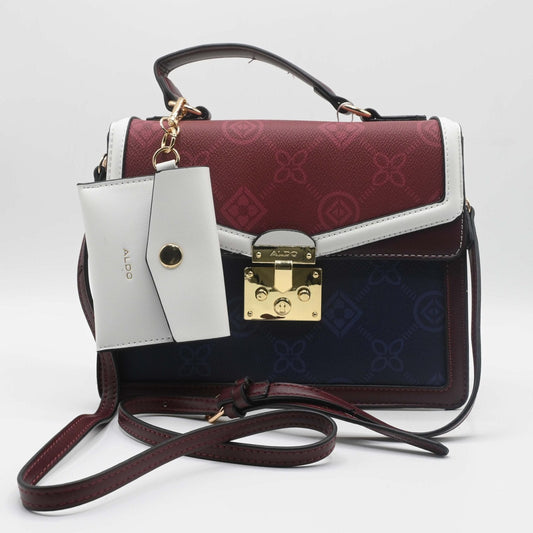 ALDO Handbag - Red & Blue