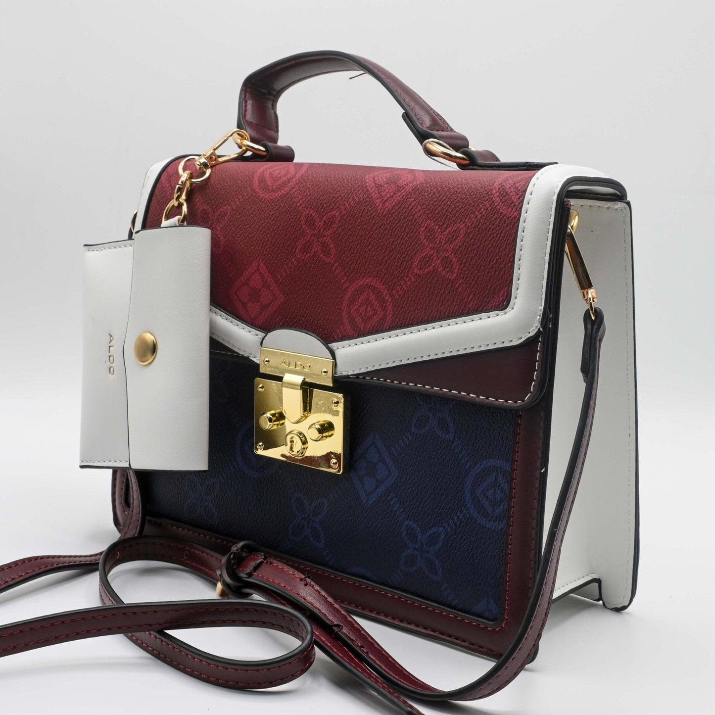 ALDO Handbag - Red & Blue