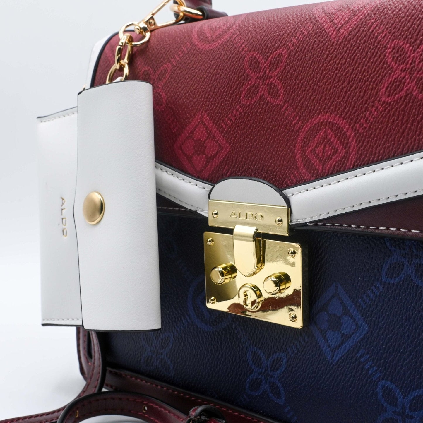ALDO Handbag - Red & Blue