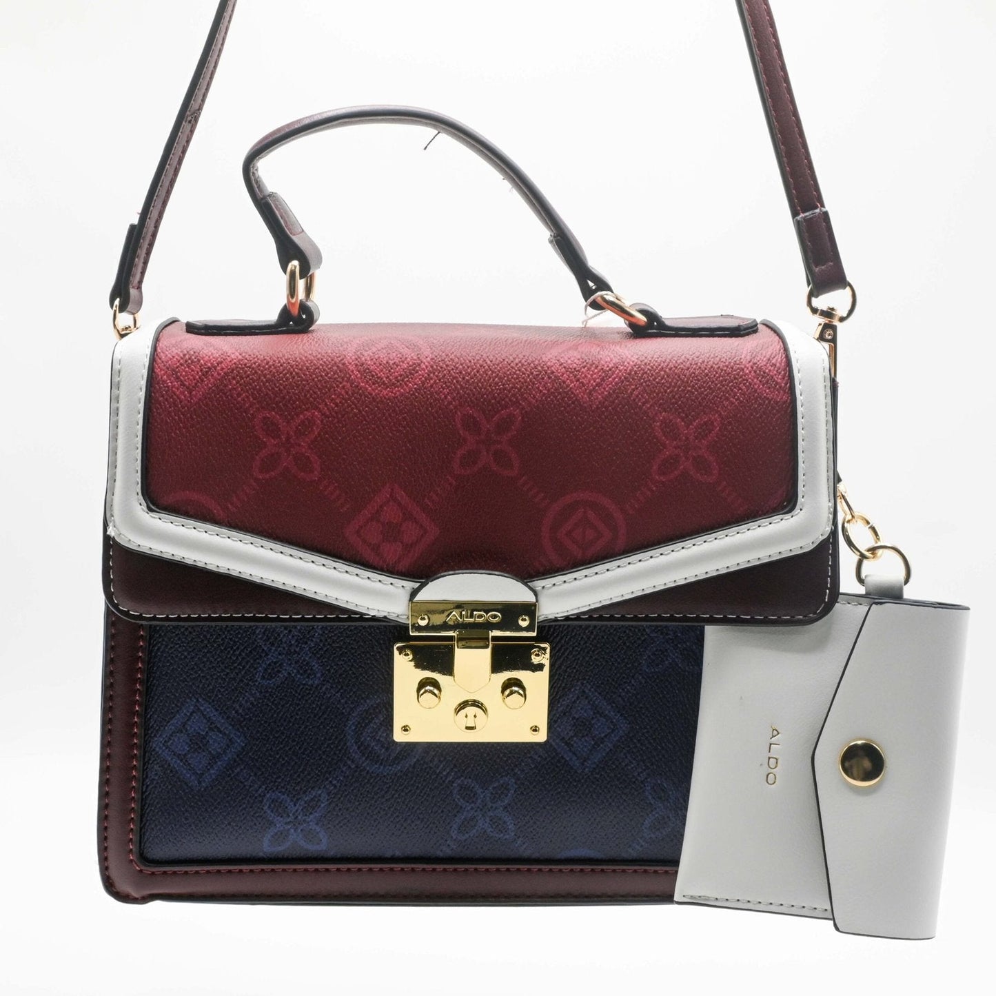 ALDO Handbag - Red & Blue