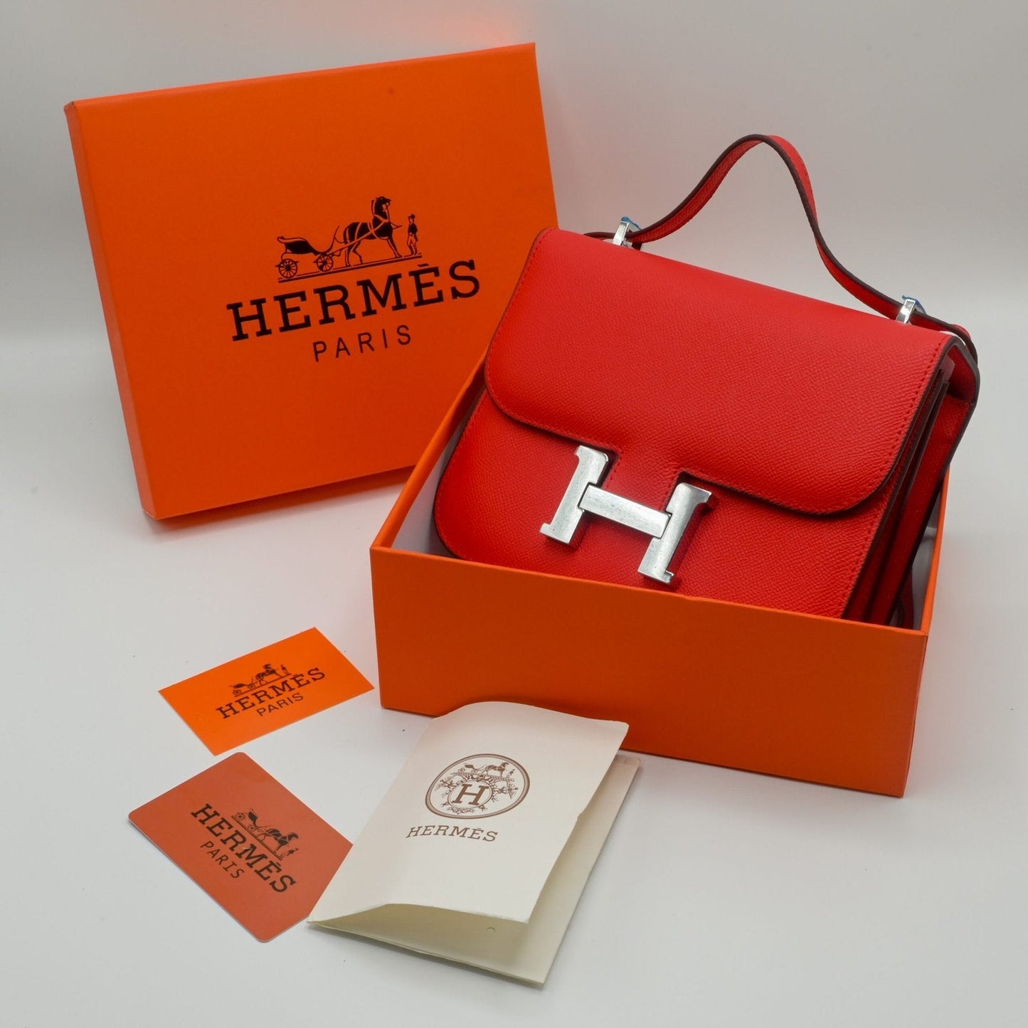 HARMES COSTANCE Crossbody Bag - Red