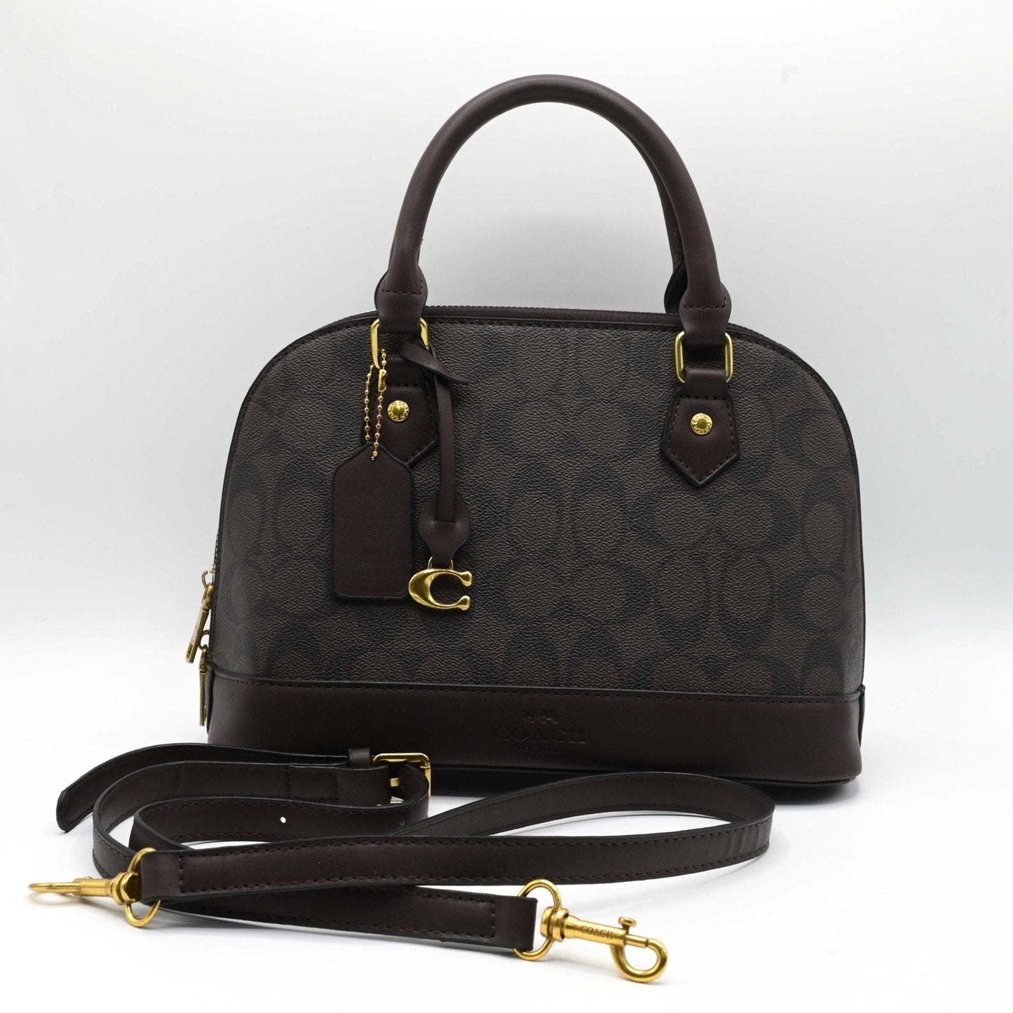 Coach Handbag - Dark Brown