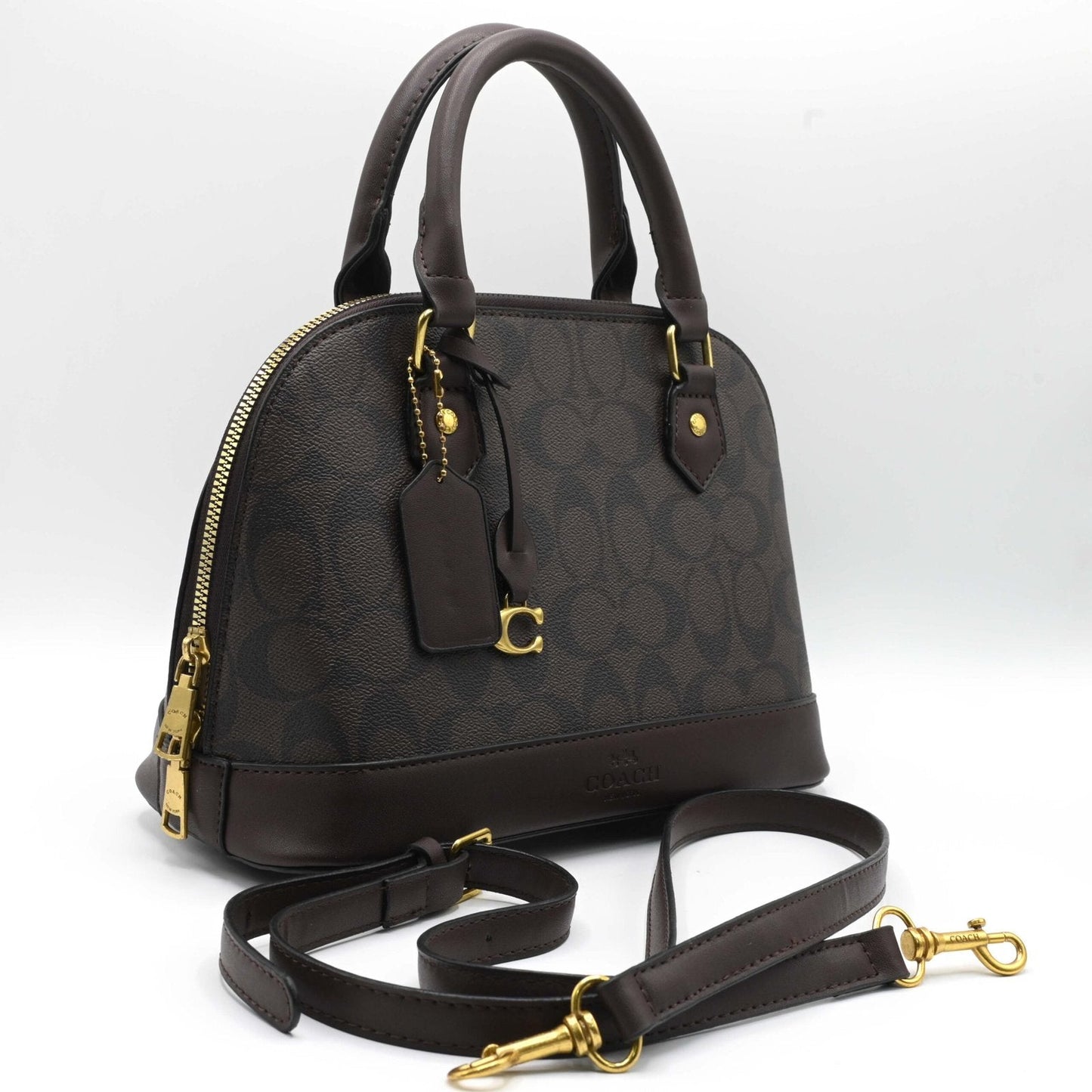 Coach Handbag - Dark Brown