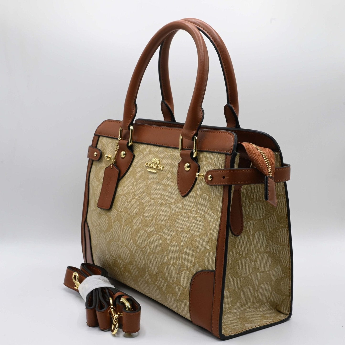 Coach Tote Bag - Light Brown
