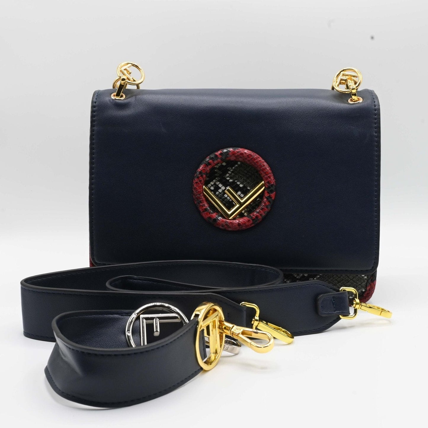 FENDI Crossbody Bag - Navy Blue