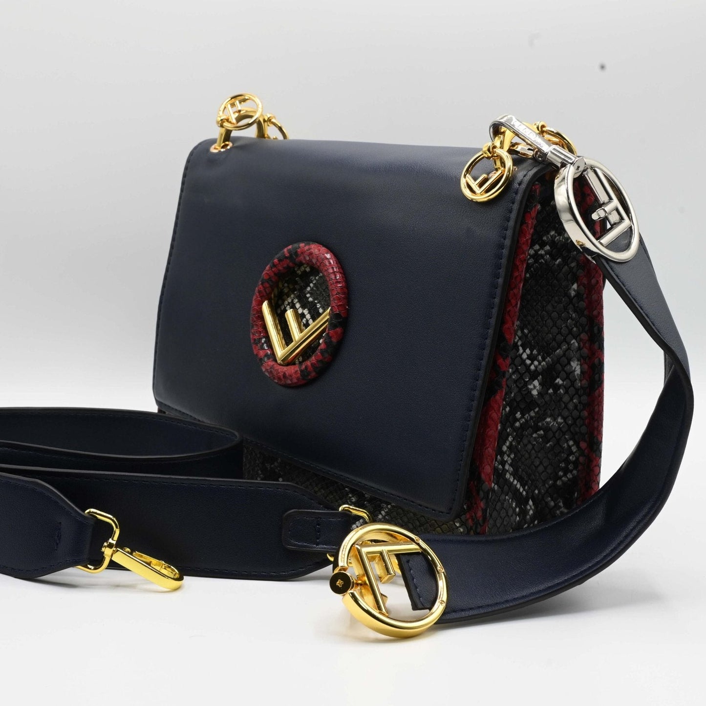 FENDI Crossbody Bag - Navy Blue