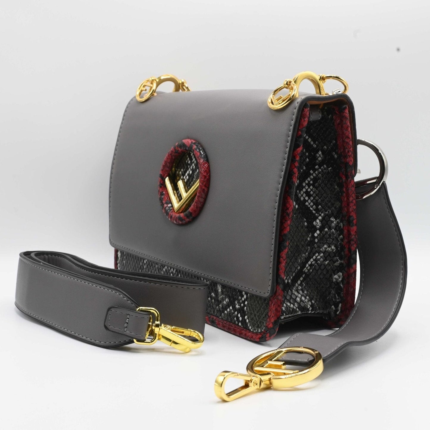 FENDI Crossbody Bag - Grey