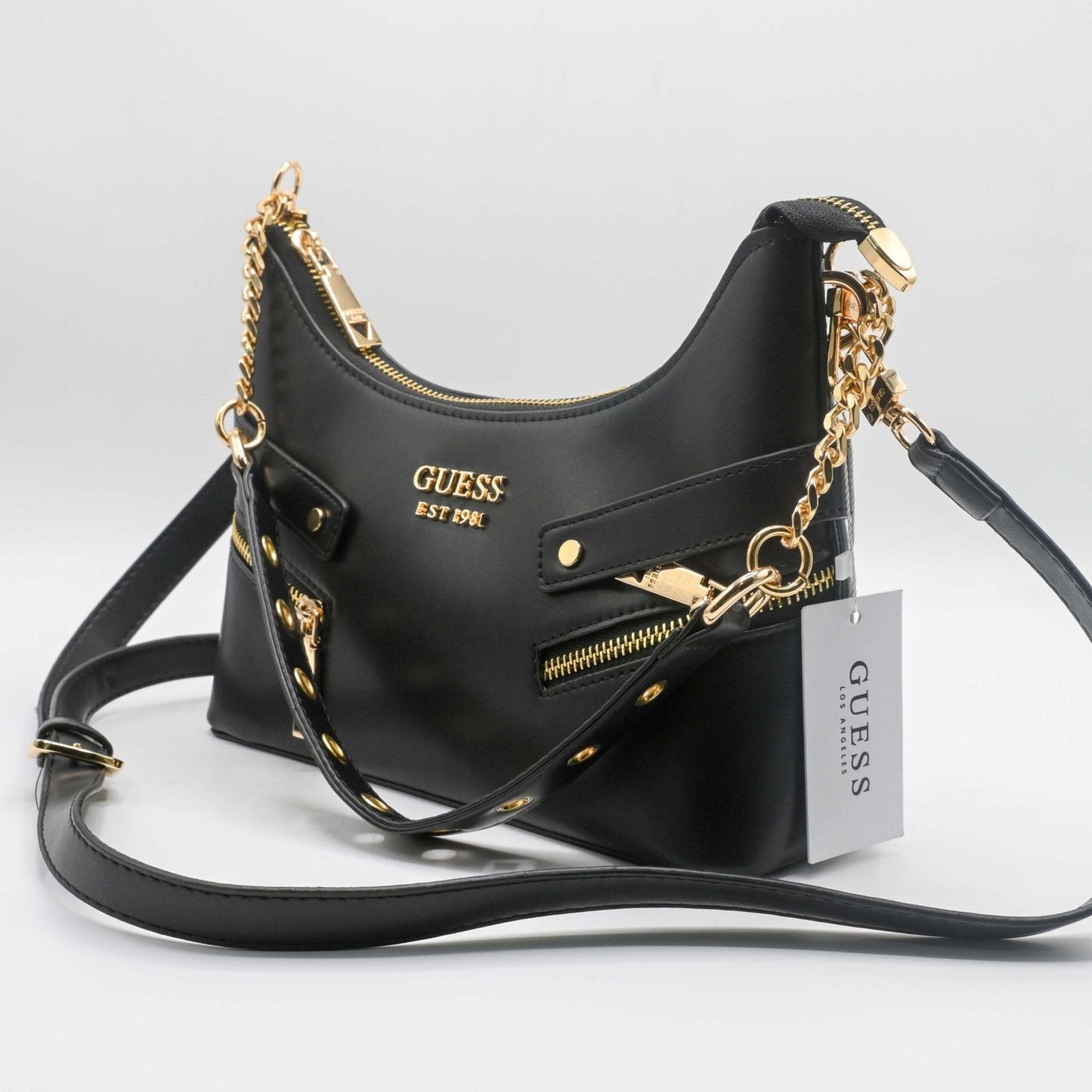 GUESS Shoulder Bag - Black