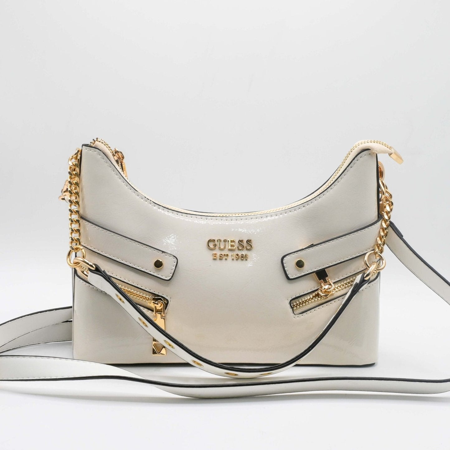 GUESS Shoulder Bag - White