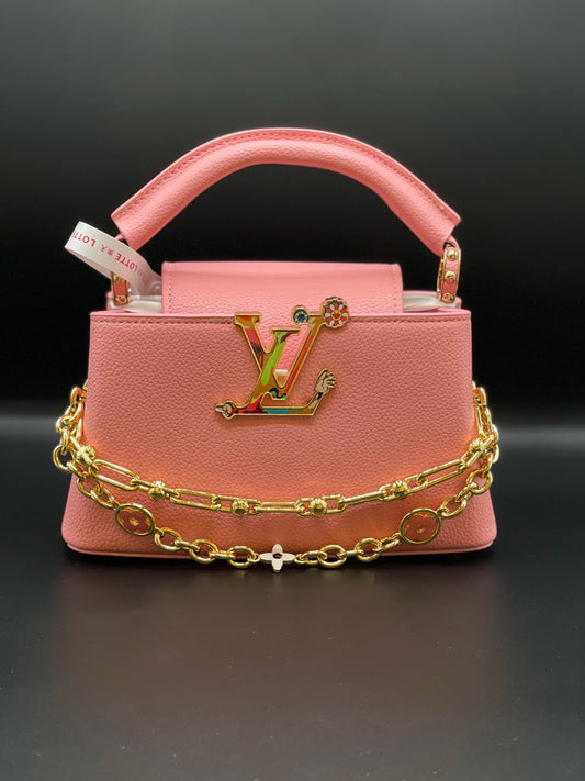 Louis Vuitton Capucine mini Handbag - Pink