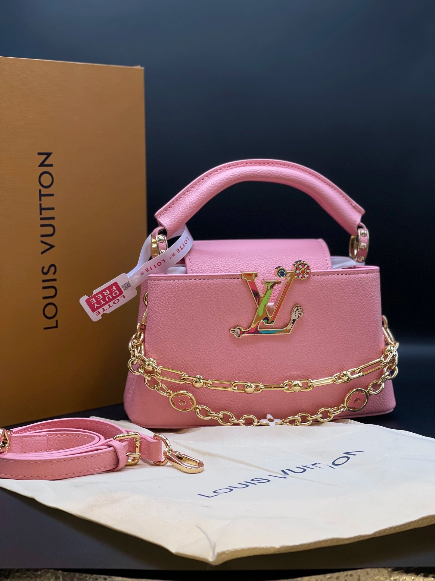 Louis Vuitton Capucine mini Handbag - Pink