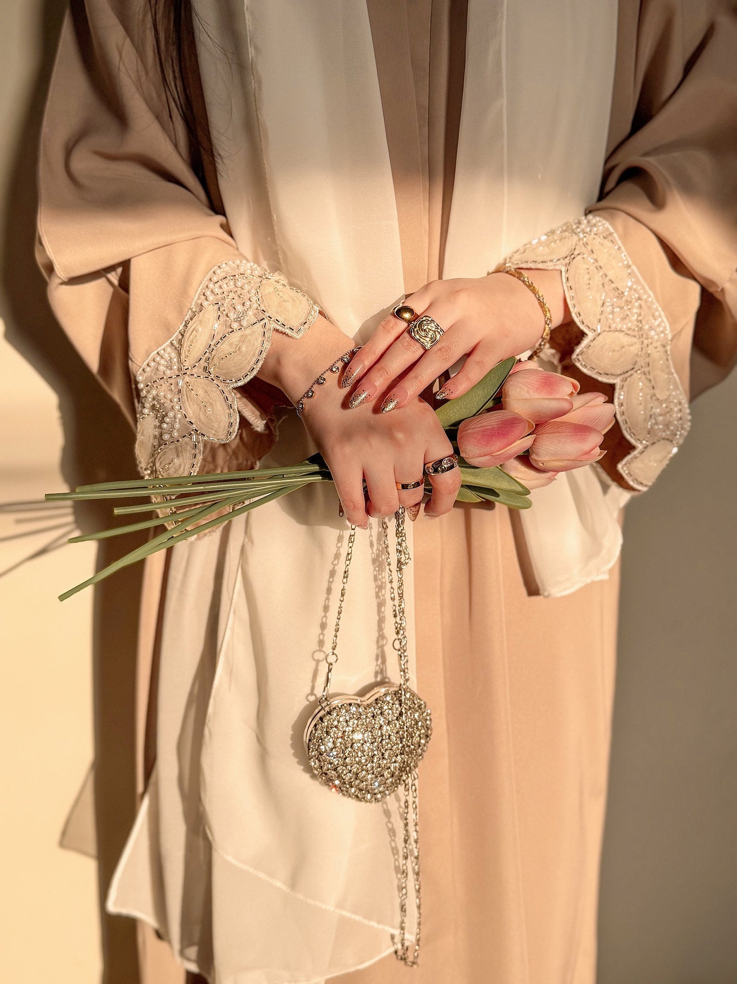 Jasmine — Elegant Lace Abaya