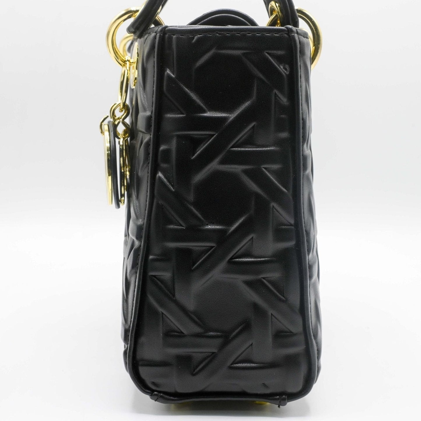 Lady Dior Hand Bag - Black