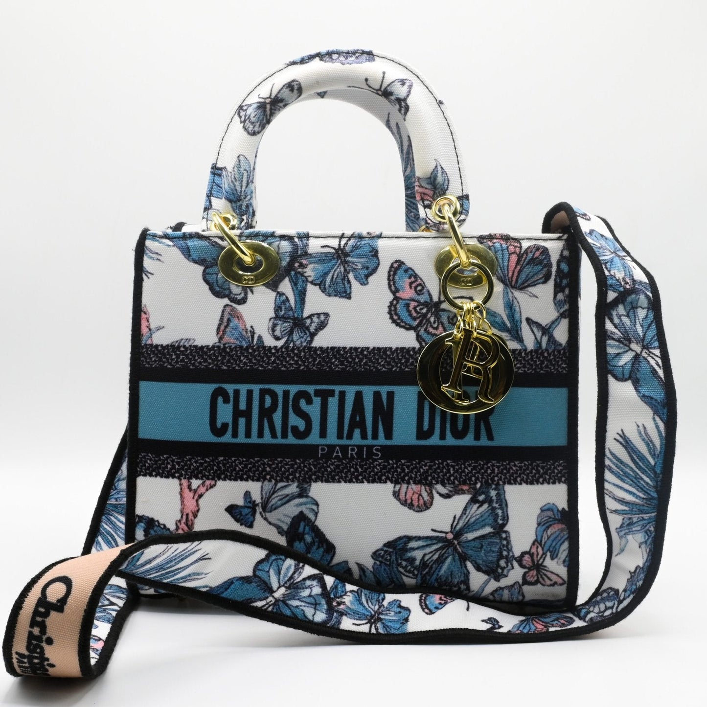 Lady Dior ButterFly Printed Handbag